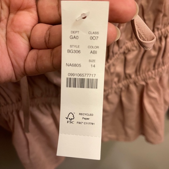 J.CREW CINCHED-WAIST TOP IN HERRINGBONE COTTON - Picture 7 of 7